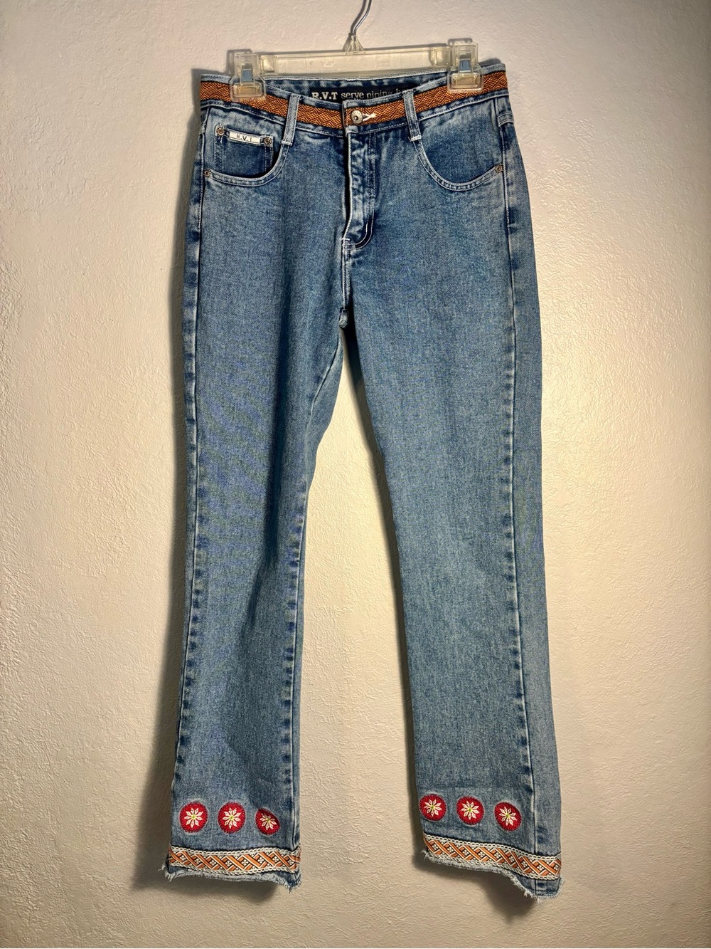 Y2K Vintage Embroidered Jeans